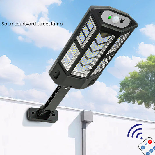Outdoor Solar LED Wall Light for Home and Garden Use